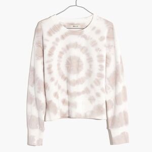 Madewell Tie-Dye Crop Sweatshirt